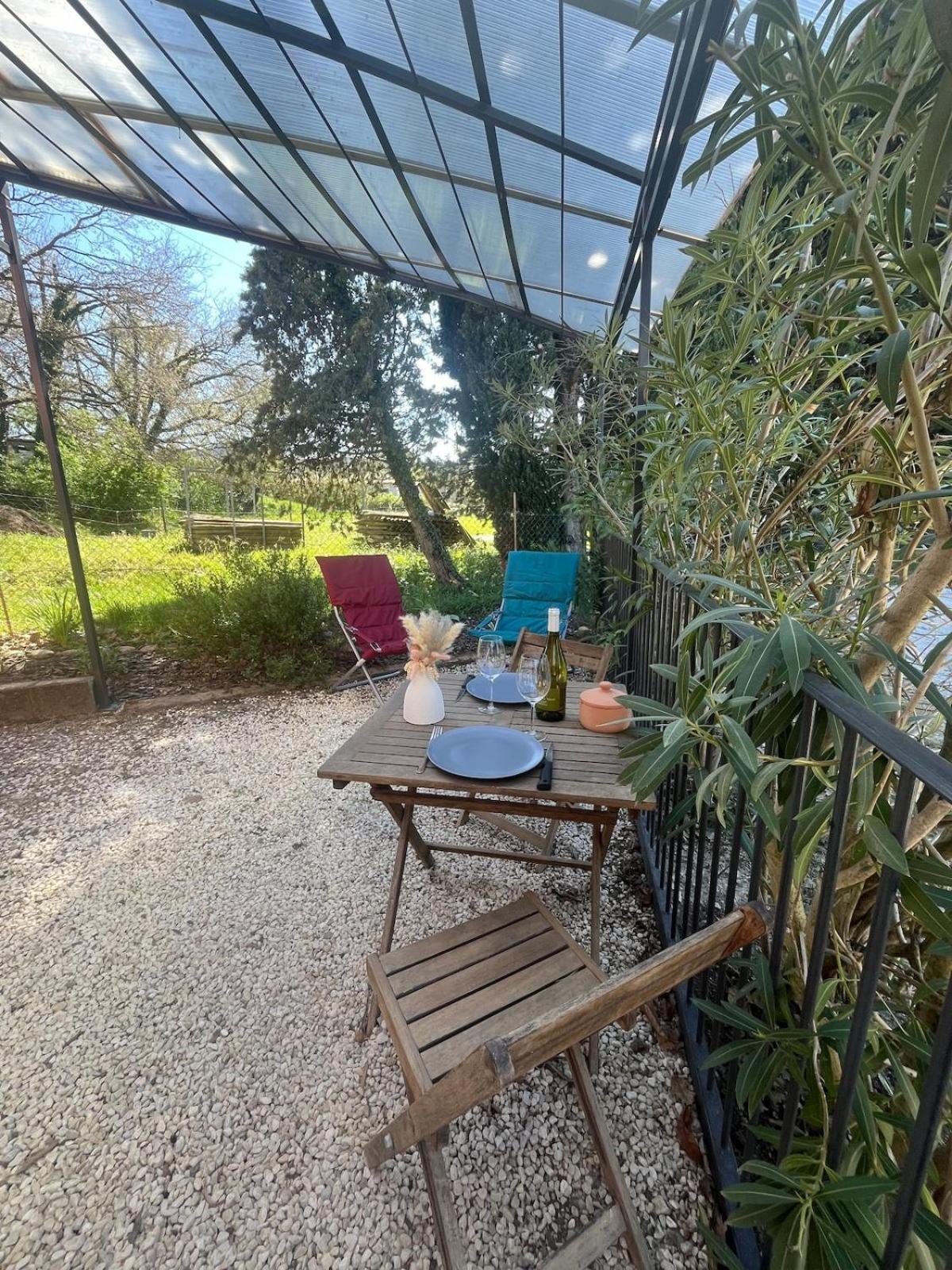 Studio Cosy Avec Climatisation Et Terrasse Malataverne Esterno foto